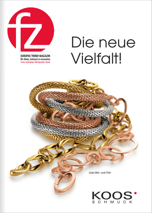 Kunde: FZ – Europas Trend-Magazin für Uhren, Schmuck & Accessoires, Redaktionelle Texte