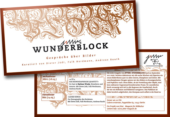 Wunderblock, Flyer 2014