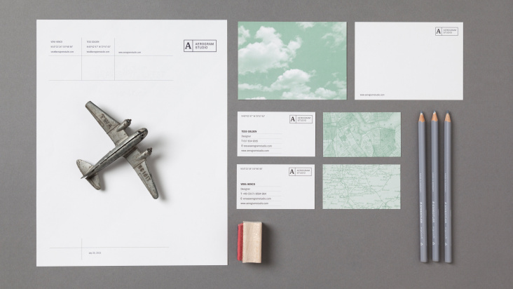 Aerogram Studio Identity Design