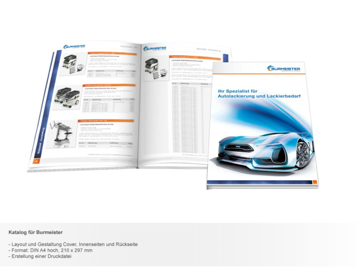 Fahrzeugbau-Katalog-Gestaltung