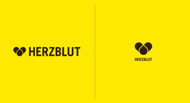 Herzblut Logo Schwarz