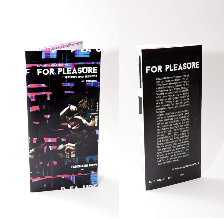 For Pleasure – kulturelle künstlerische Kampagne für ein Tanzensembel