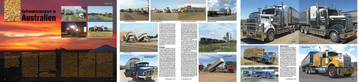 Editorial Design – TruckModell 04-14, sechsseitiger Artikel