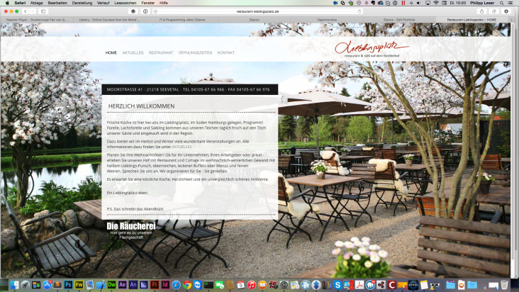 Startseite von www.restaurant-lieblingsplatz.de