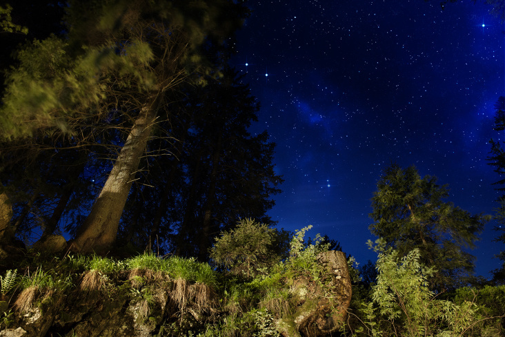 Sky about the Black Forest