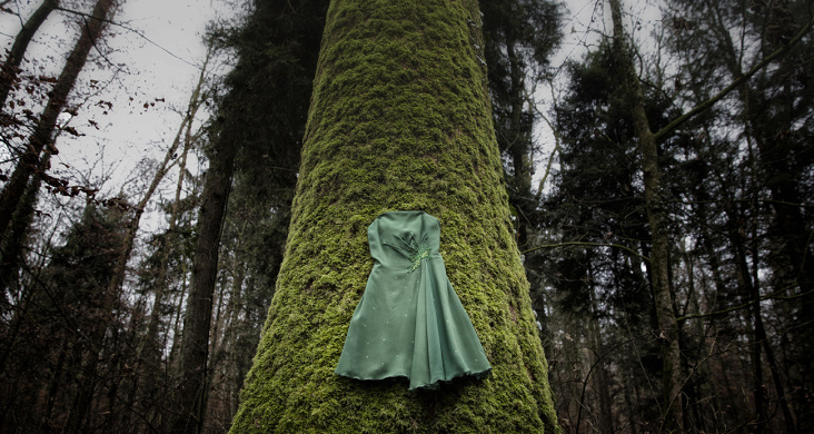 Couture im Wald