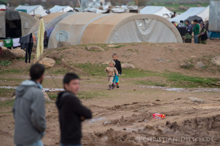 Syrien / Rojava – Jeziden-Flüchtlingslager