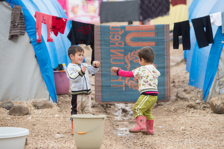 Syrien / Rojava – Jeziden-Flüchtlingslager