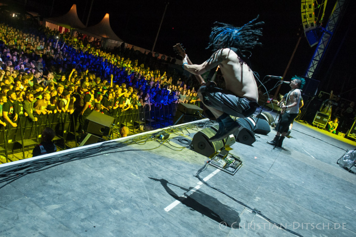 NoFX live auf dem Crash-Festival.