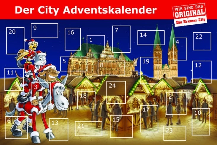 Online-Adventskalender – Bremen City