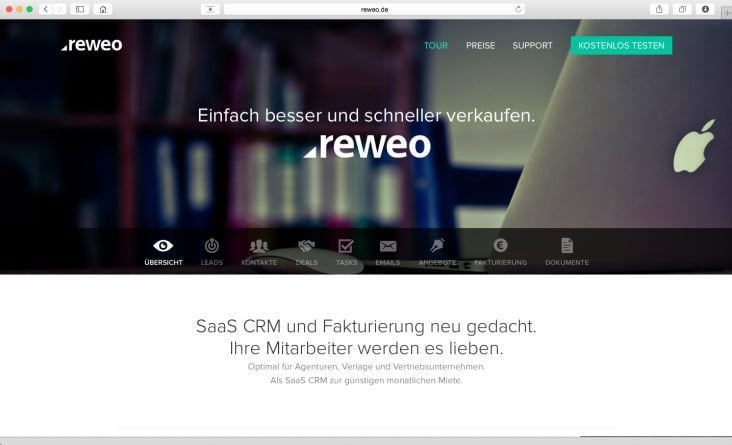 reweo – SaaS CRM & Fakturierung