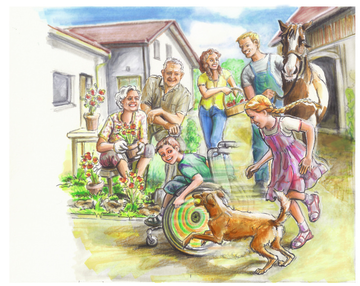 KINDERTRÄUME, Titelseite Kinderbuch
