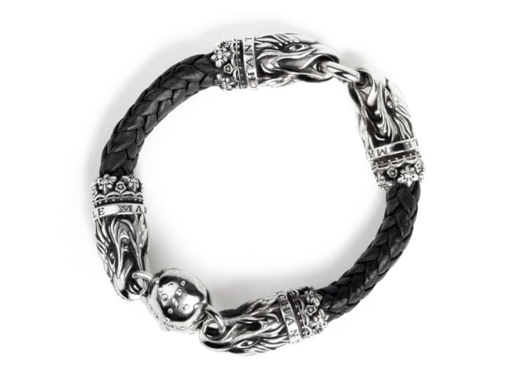 Armband «King Of Eagles – Skull» by BLACK BARON