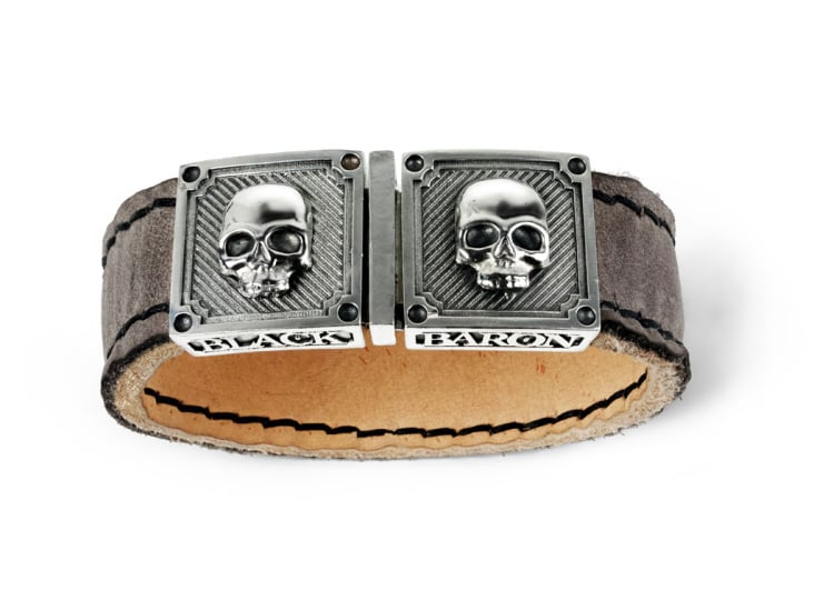 Armband «Tortuge – Twinskull» by BLACK BARON