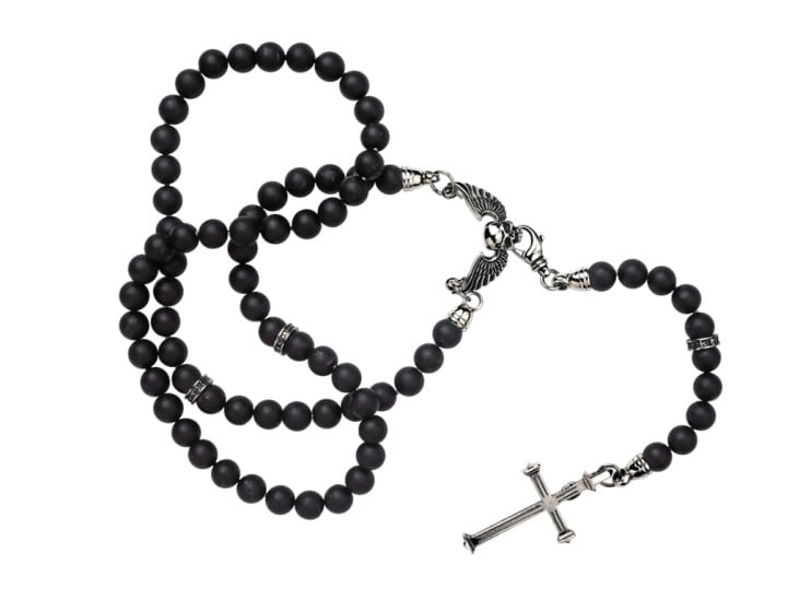 Kette «Big Mad Gargoyle Rosary» by BLACK BARON