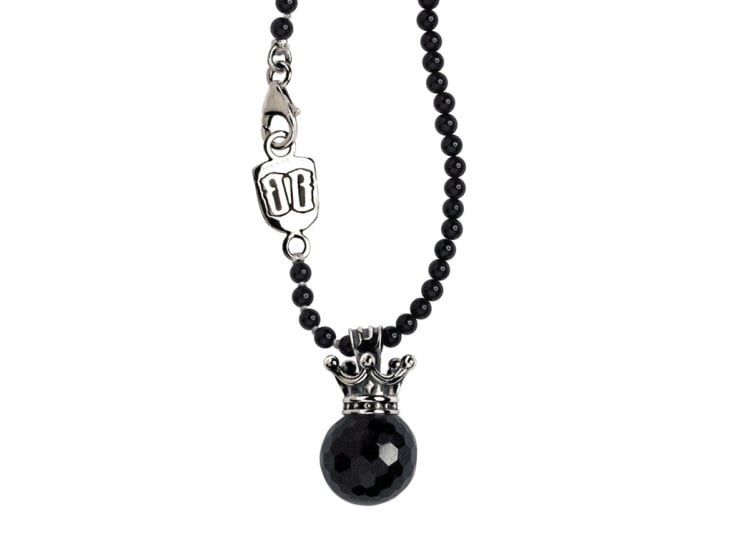 Kette «Crown Pearl – Onyx» by BLACK BARON