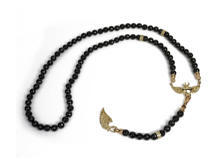 Kette «Heart Of Gold Rosary» by BLACK BARON