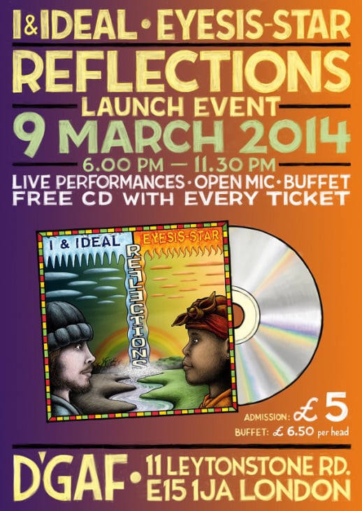 Flyer – „Reflections“ CD Launch