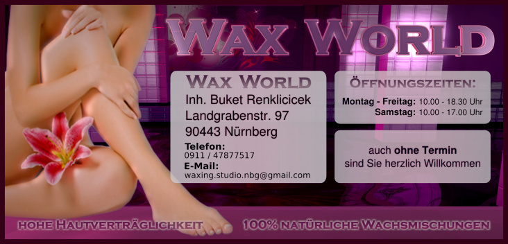 Flyer Front //Wax World