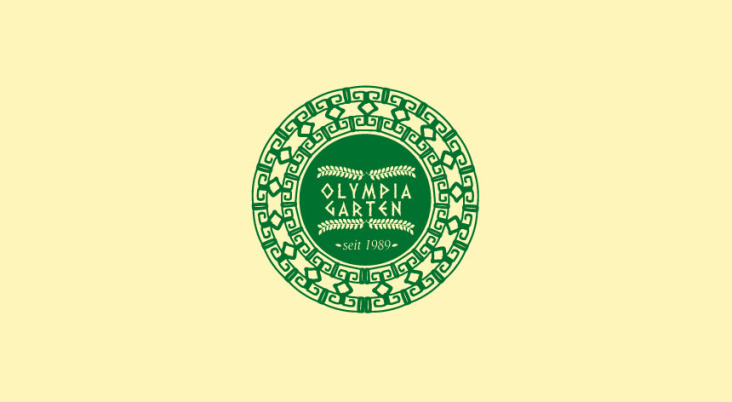 Markenzeichen für „Olympia Garten“ – Griechisches Restaurant
