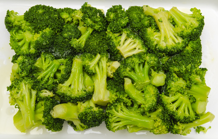 Broccoli im Block