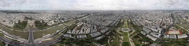 Panorama von Paris