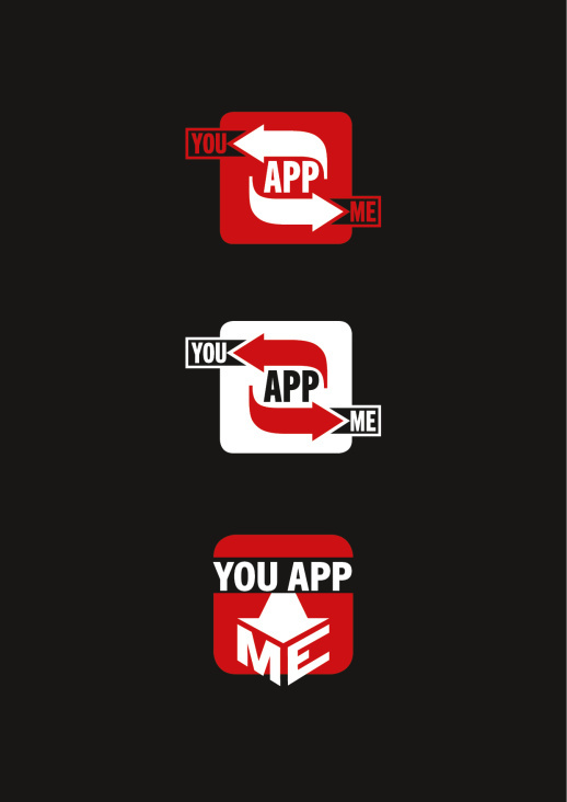 Logo-Entwürfe für „You-App-Me“ App