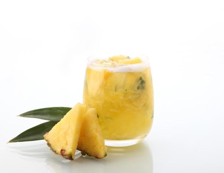 ananas minze cocktail