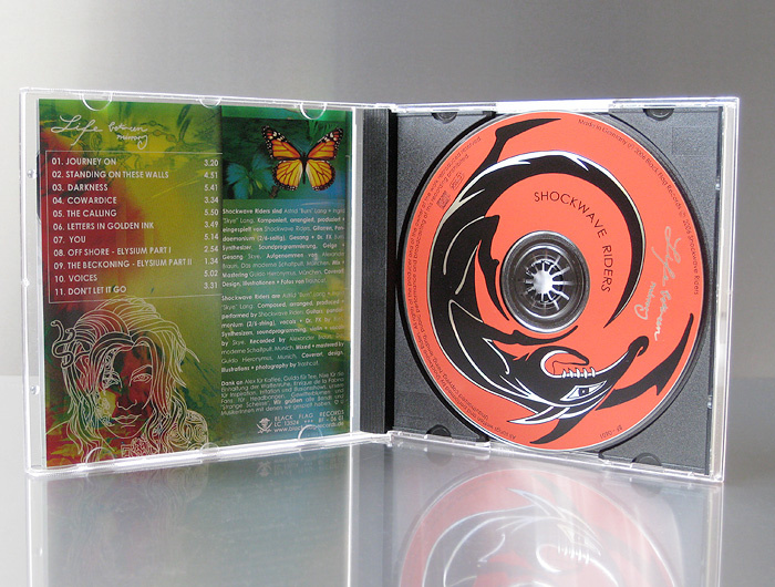 CD ARTWORK, CD aufgeklappt