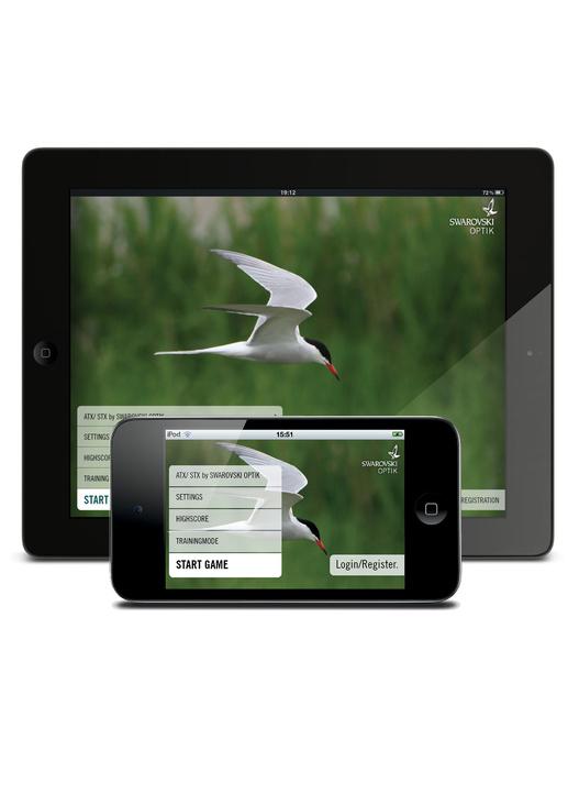 Swarovski Optik Birdinggame App by Peschkedesign