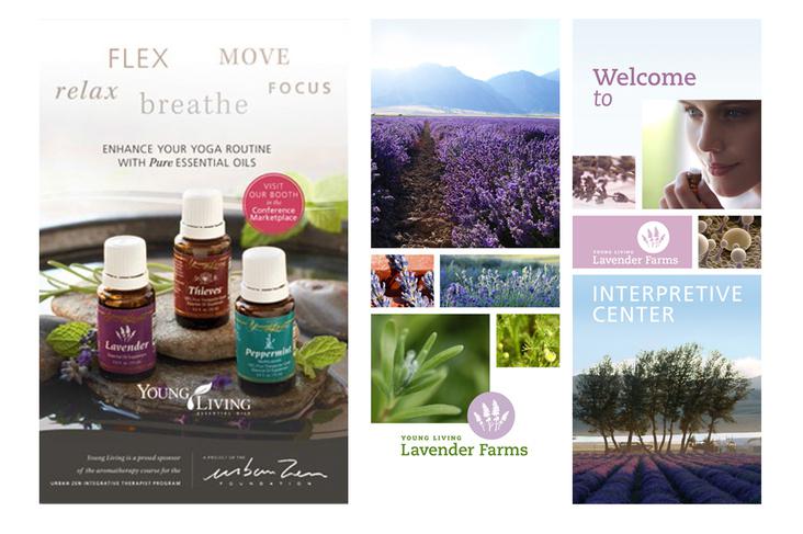 Young Living Essential Oils Art Direction