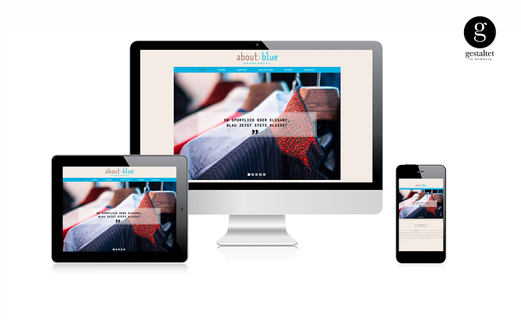 Webdesign | about:blue, 2014