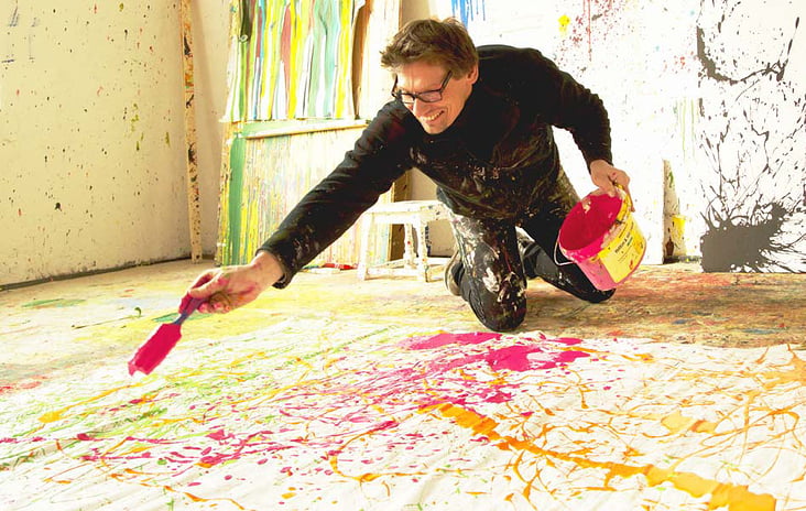 Markus Kelzenberg Action Painting Events