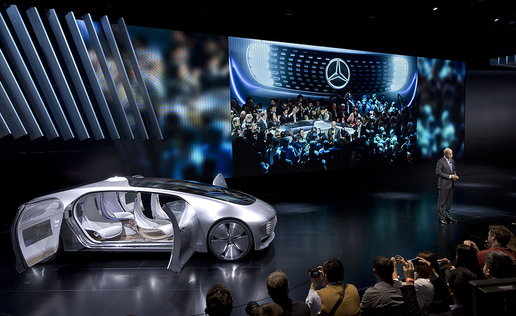 Weltpremiere Mercedes-Benz F 015 – NAIAS Detroit 2015 #rgbgmbh