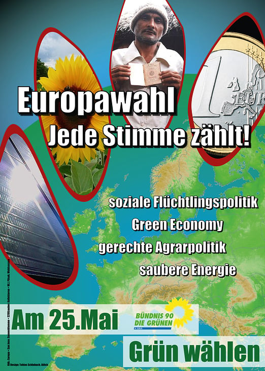 Plakat Europawahl