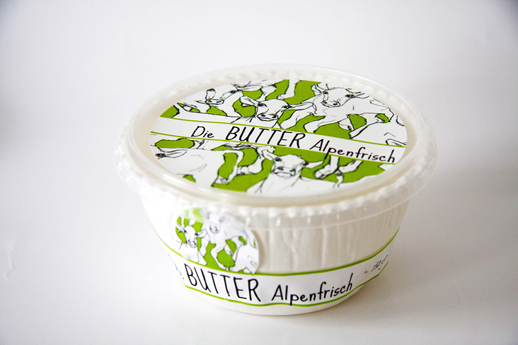 Butter Verpackung