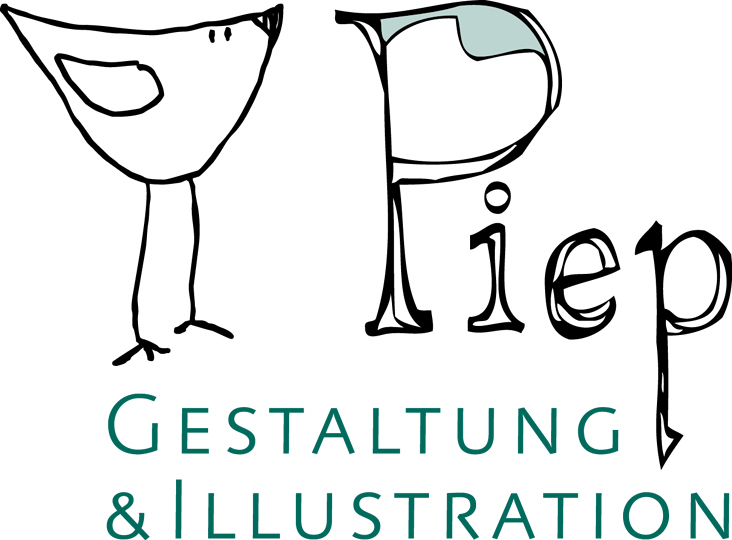 Logoentwicklung für Piep Gestaltung & Illustration