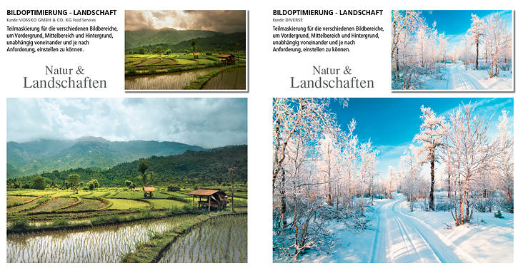 Landschaft Bild-Optimierung