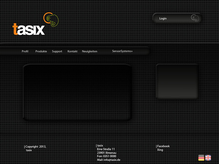 Index-Webseite Tasix