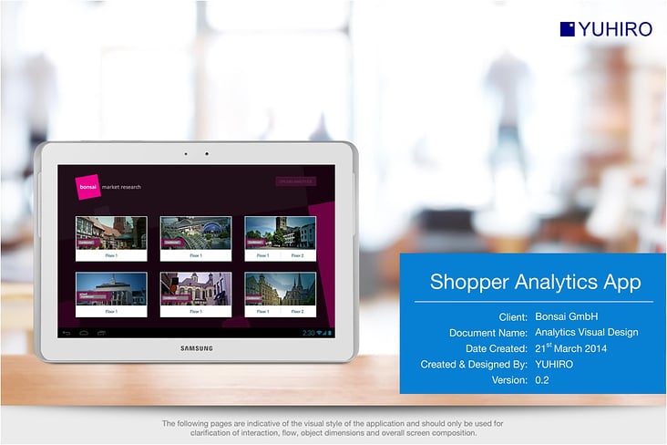 Shopper Analytics App
