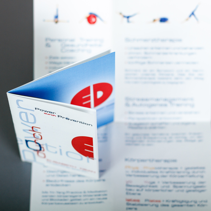 Pocket Flyer – Elisabeth Dean, Physiotherapeutin