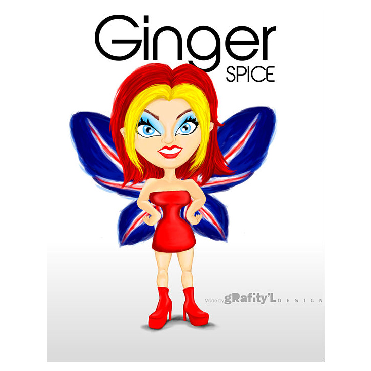 ginger spice girls