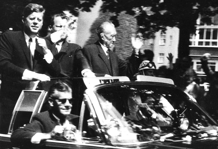 John Fitzgerald Kennedy zu Besuch in Berlin, 1963
