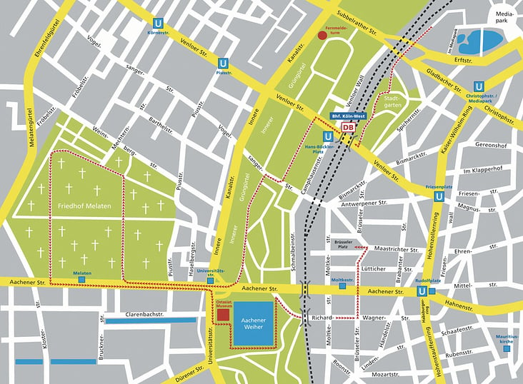 KÄNGURU MAGAZIN / Stadtplan: Belgisches Viertel, Köln