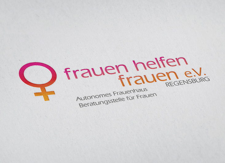 frauenhelfenfrauen Logo mockup