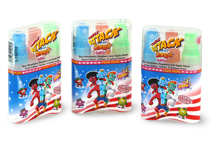 Sprays „Tripple Attack Spray“ für Alex Sweets