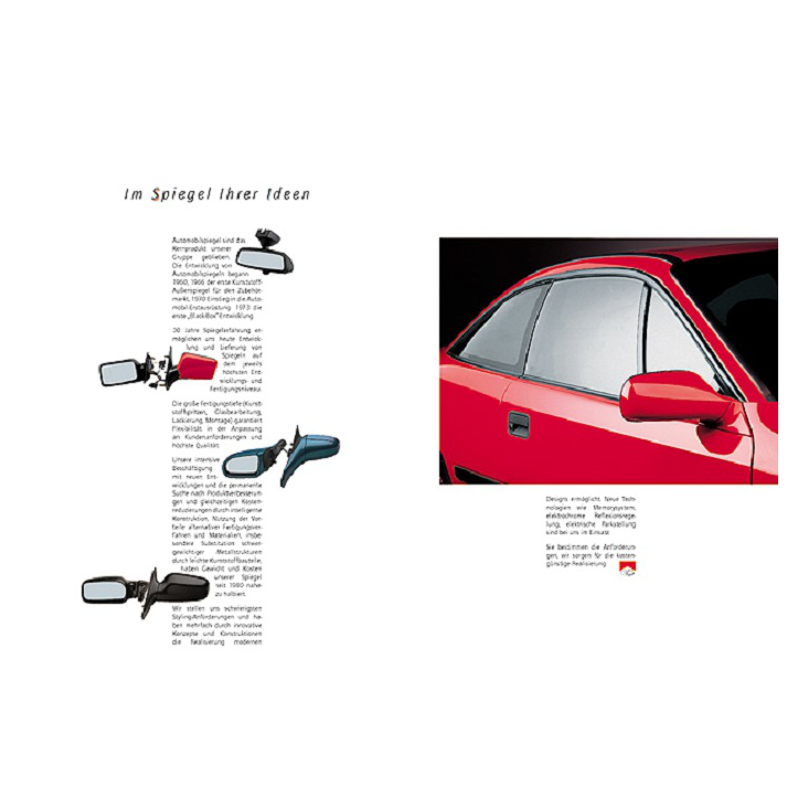 Imagebroschüre für Autoteilelieferant