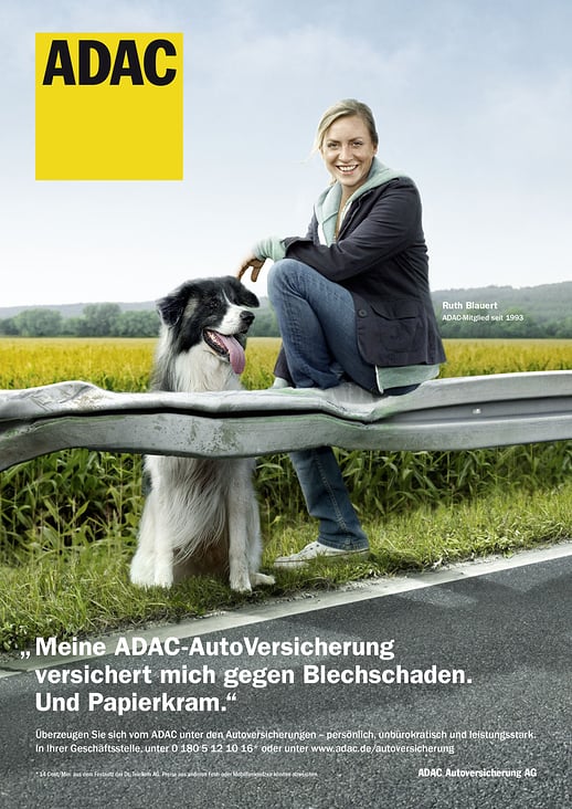 ADAC Auto-Versicherung/Anzeigenserie