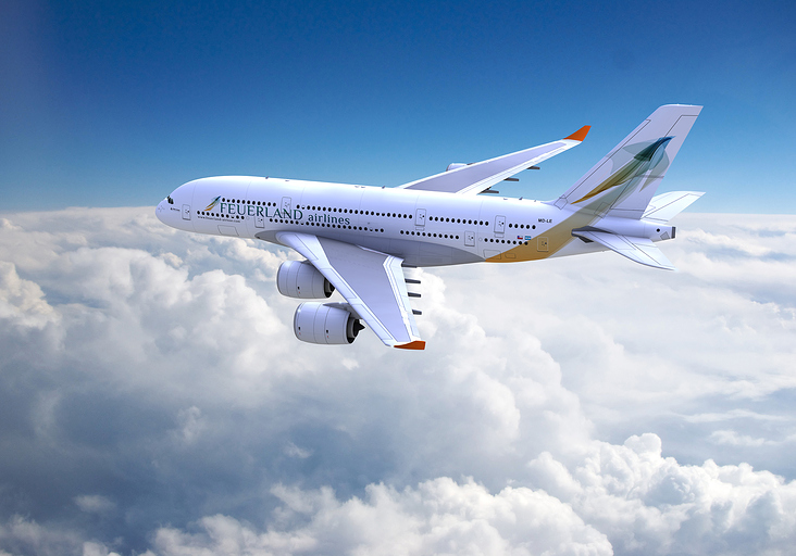 Rendering the AIRBUS A 380