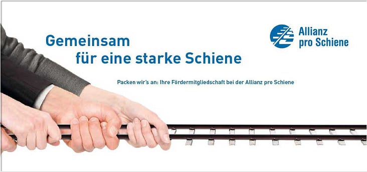 Titel für Allianz pro Schiene